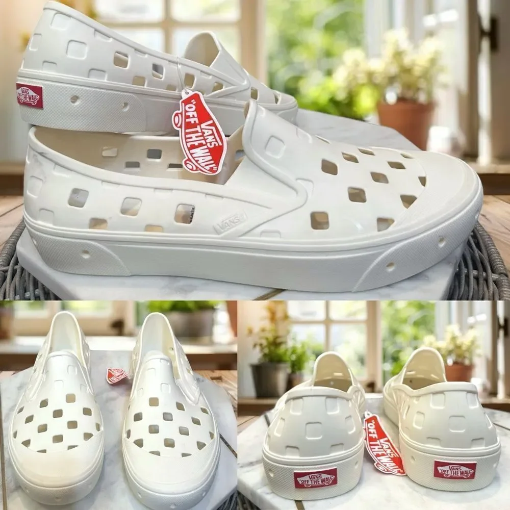 🔥NEW 🔥 VANS TRK Slip On Rubber Water Shoes Size 13